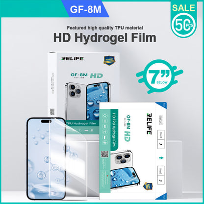 Hidrogel / TPU folija Relife GF-8M za UV vakuumski laminator Sunshine C3 Mix Ultra, 120mm x 210mm, Set 50 komada