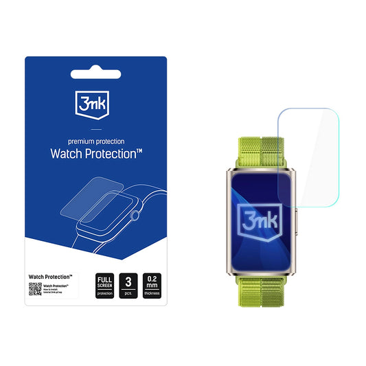 Zaštitna folija 3MK Arc za Huawei Band 11 Pro, Set 3 komada, Plastika