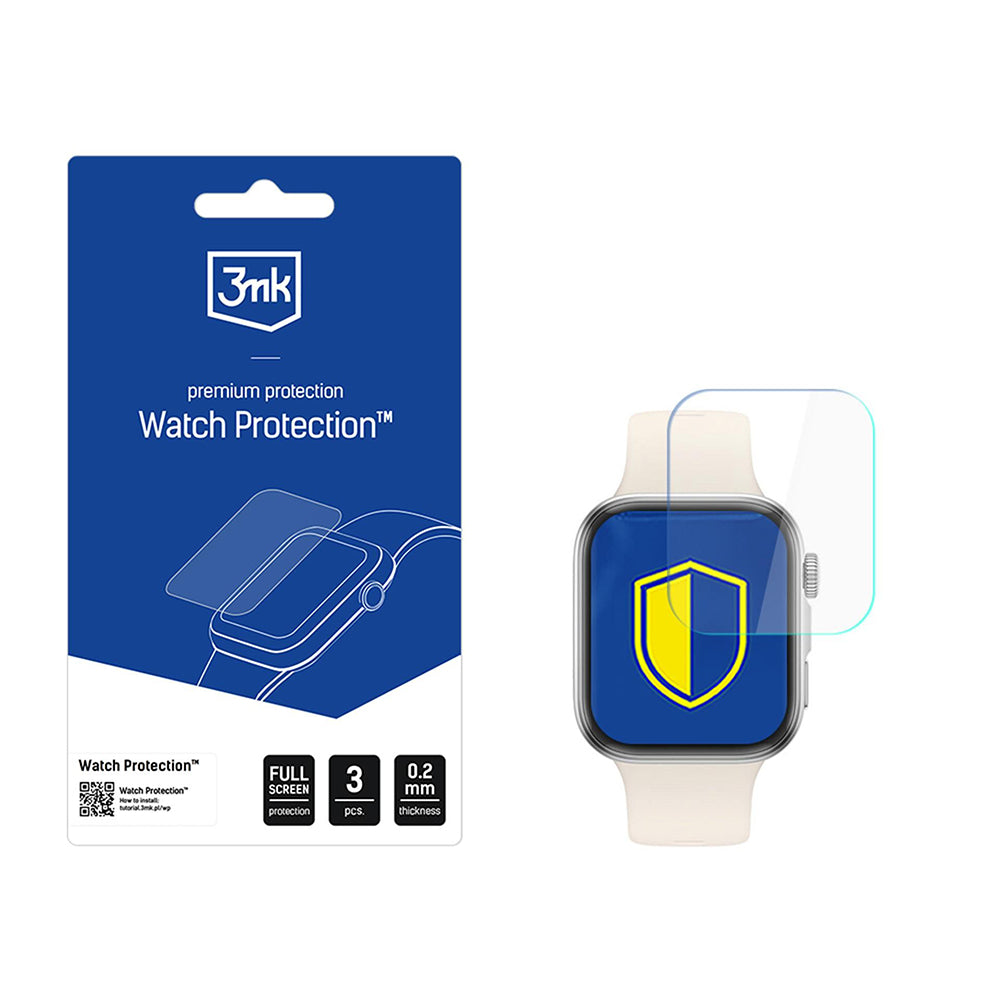 Zaštitna folija 3MK Arc za Huawei Watch Fit 4, Set 3 komada, Plastika