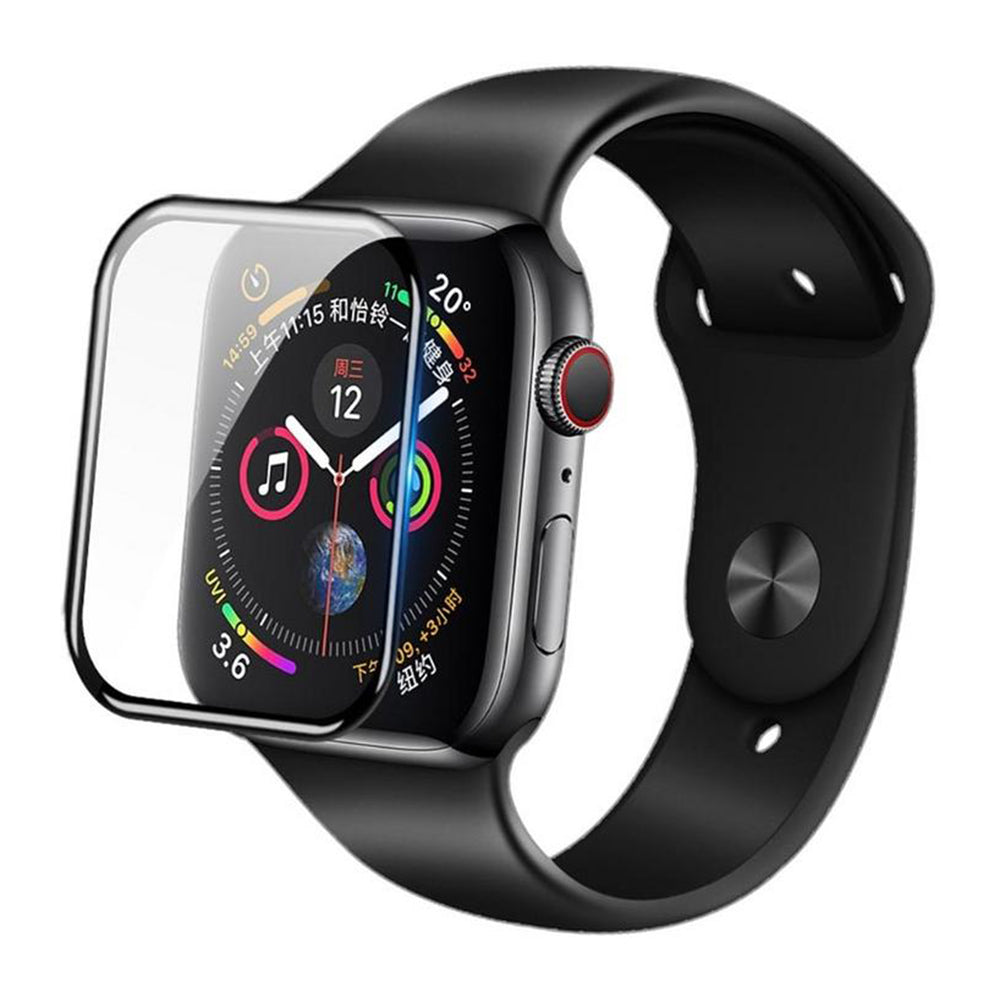 Zaštitna folija Blueo High Molecule za Apple Watch 40mm Series, Kaljeno staklo, Crna