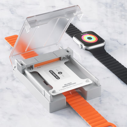 Zaštitna folija Blueo High Molecule za Apple Watch 8 / 7 41mm Series, Kaljeno staklo, Crna