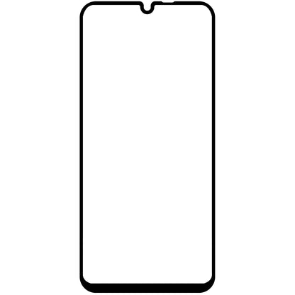 Zaštitna folija za ekran OEM za Xiaomi Redmi 9C / 9A, Kaljeno staklo, Pun ljepilo, Crna