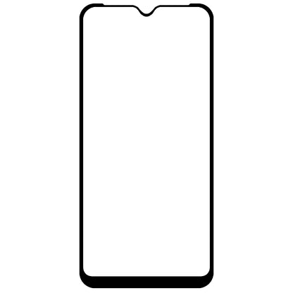 Zaštitna folija za ekran OEM za Samsung Galaxy A10 A105, Kaljeno staklo, Pun ljepilo, Crna