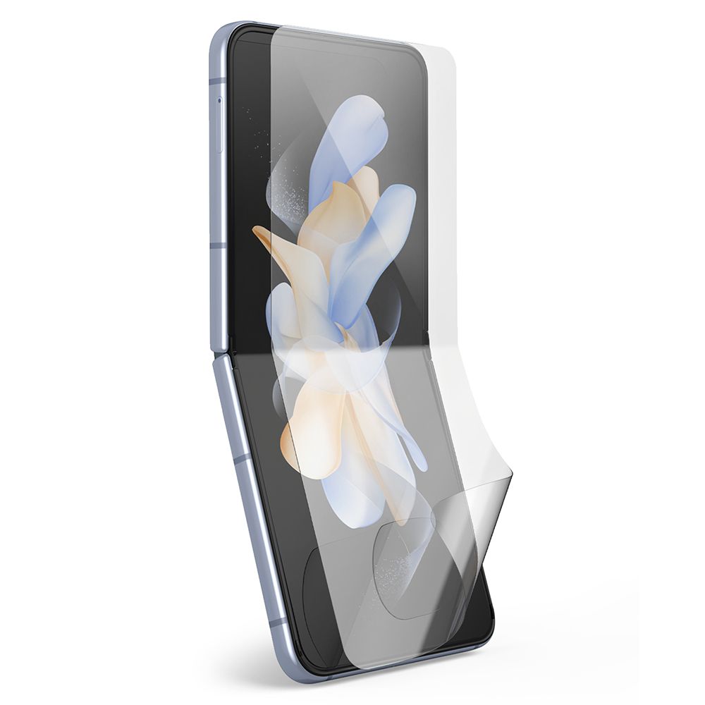 Zaštitna folija za unutarnji ekran Ringke Dual Easy za Samsung Galaxy Z Flip4 F721, Plastika, Set od 2 komada