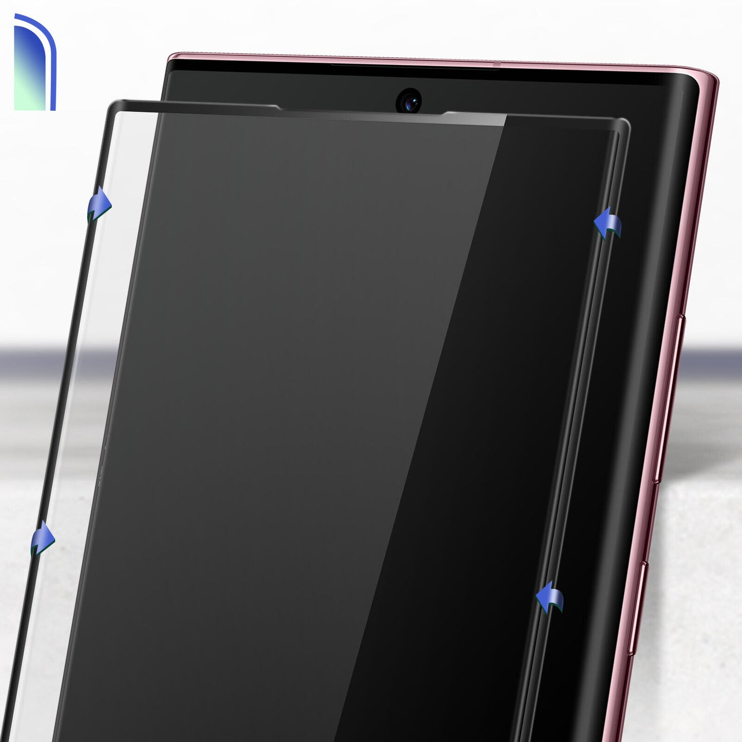Zaštitna folija za ekran X-One za Samsung Galaxy S22 Ultra 5G S908, Kaljeno staklo, Pun ljepilo, 3D