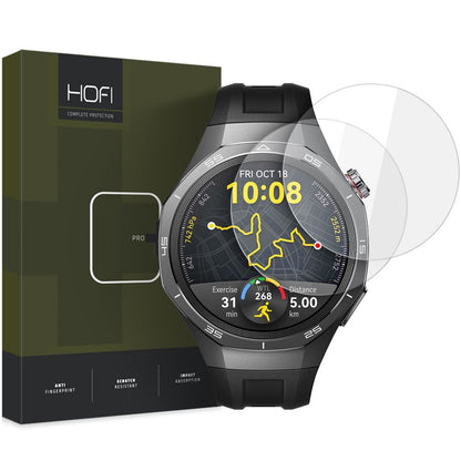 Zaštitna folija HOFI Glass PRO+ za Huawei Watch GT 5 Pro 46mm, Set od 2 komada, Kaljeno staklo