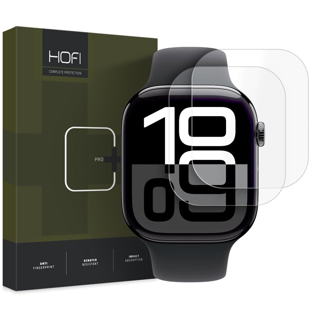 Folija zaštite HOFI HYDROFLEX PRO+ za Apple Watch 46mm Series, Set od 2 komada, Plastika