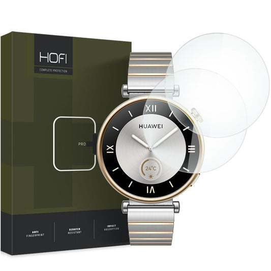 Zaštitna folija HOFI PRO+ za Huawei Watch GT 4 41mm, Set od 2 komada, Kaljeno staklo
