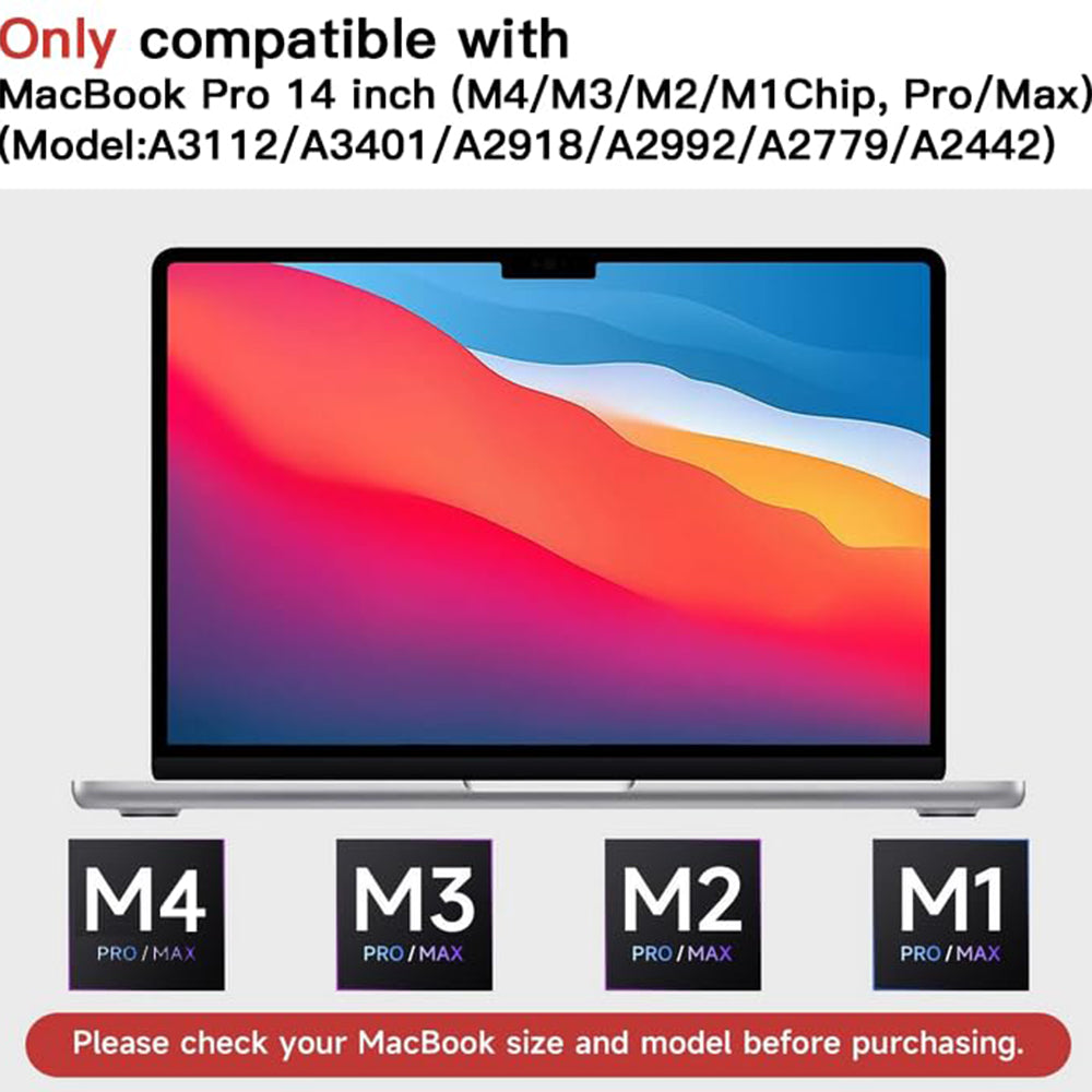 Mat folija za zaštitu ekrana Anti Blue Light Techsuit VisionProX za Apple MacBook Pro 14inch (2024), Plastika