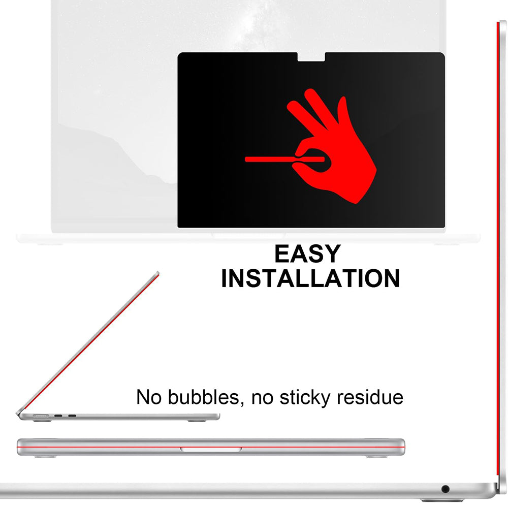 Zaštitna folija za ekran Privacy Techsuit VisionProX Magnetic za Apple MacBook Pro 14inch (2024), Plastika