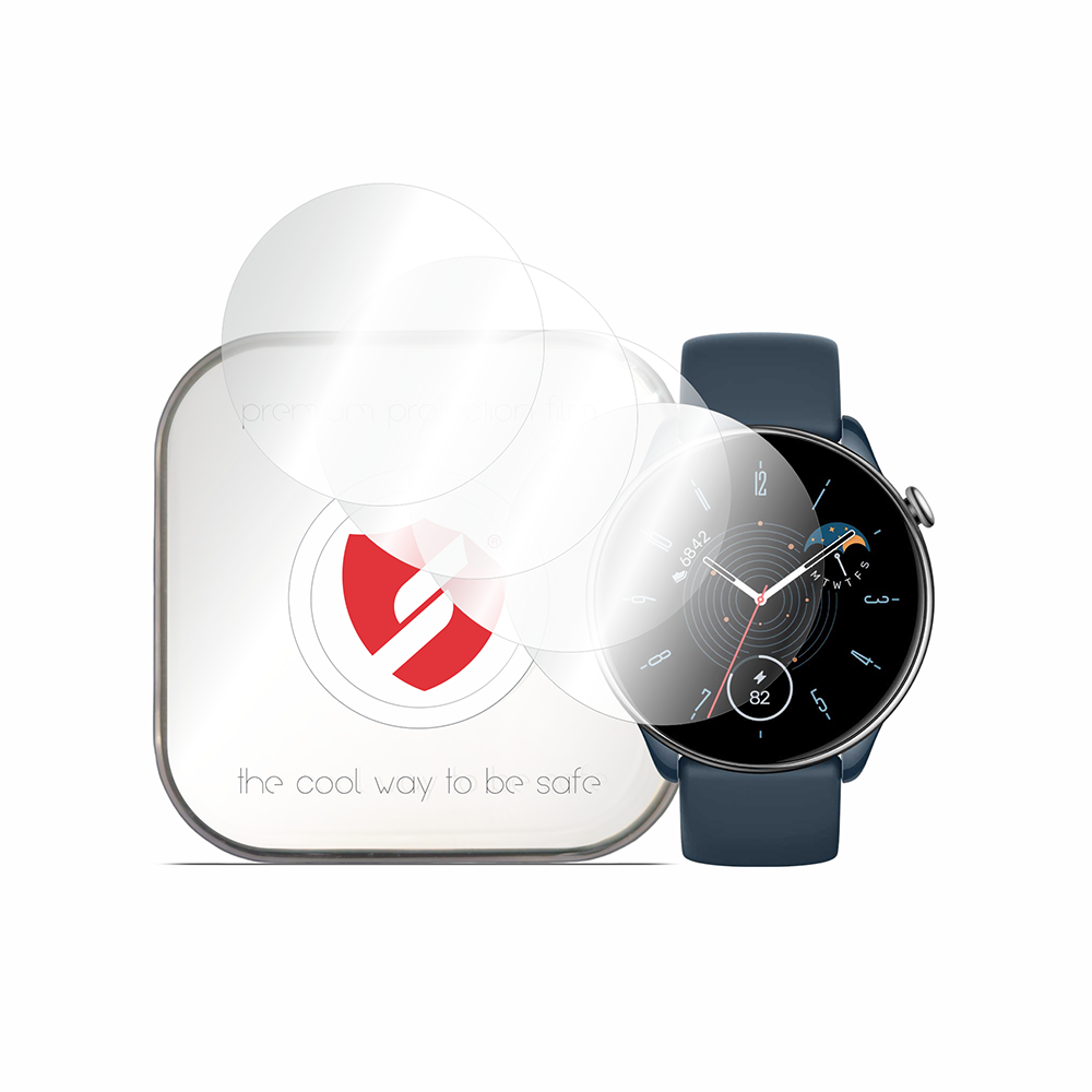 Zaštitna folija Smart Protection Premium Classic za Amazfit GTR Mini, Set od 4 komada, Plastika