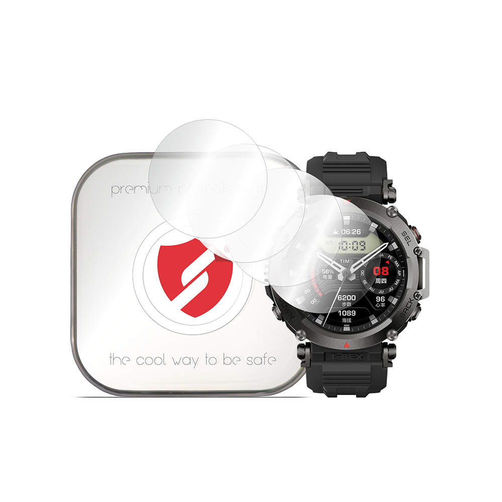 Smart Protection Premium Classic zaštitna folija za Amazfit T-Rex Ultra, Set od 4 komada, Plastika