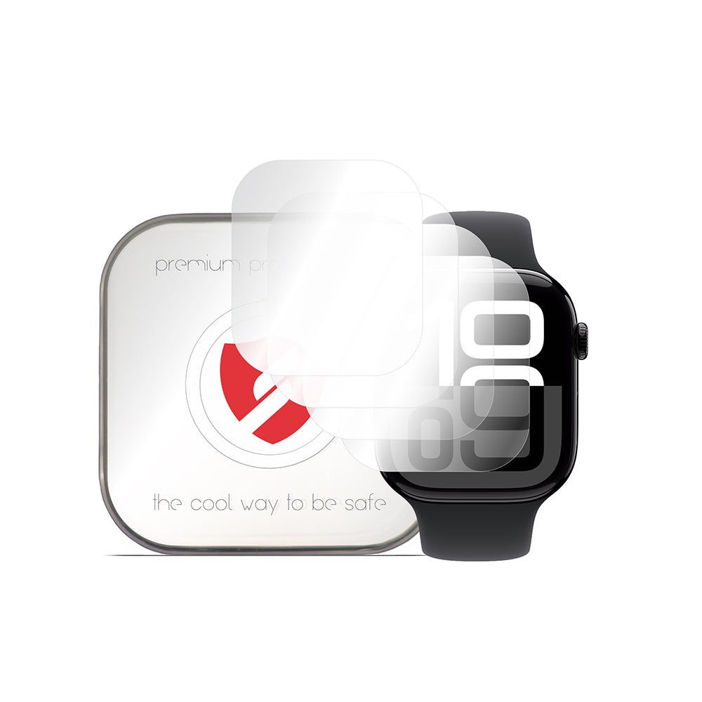 Smart Protection Premium Classic zaštitna folija za Apple Watch 10 46mm Series, Set 4 komada, Plastika