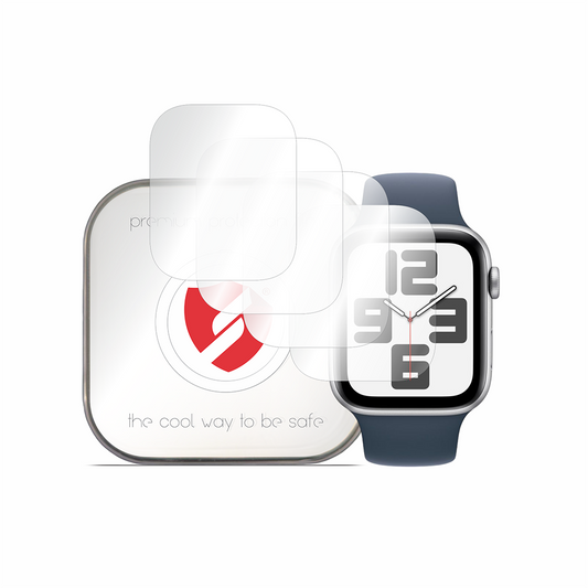 Zaštitna folija Smart Protection Premium Classic za Apple Watch 45mm / 44mm Series, Set 4 komada, Plastika