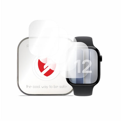 Pametna zaštitna folija Premium Classic za Apple Watch Series 12 46mm, Set 4 komada, Plastika