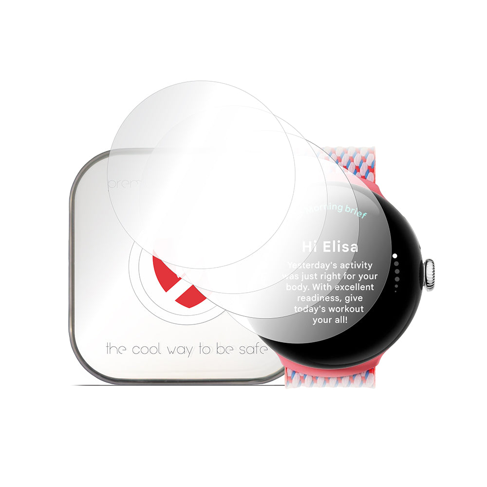 Zaštitna folija Smart Protection Premium Classic za Google Pixel Watch 3 41mm, Set od 4 komada, Plastika