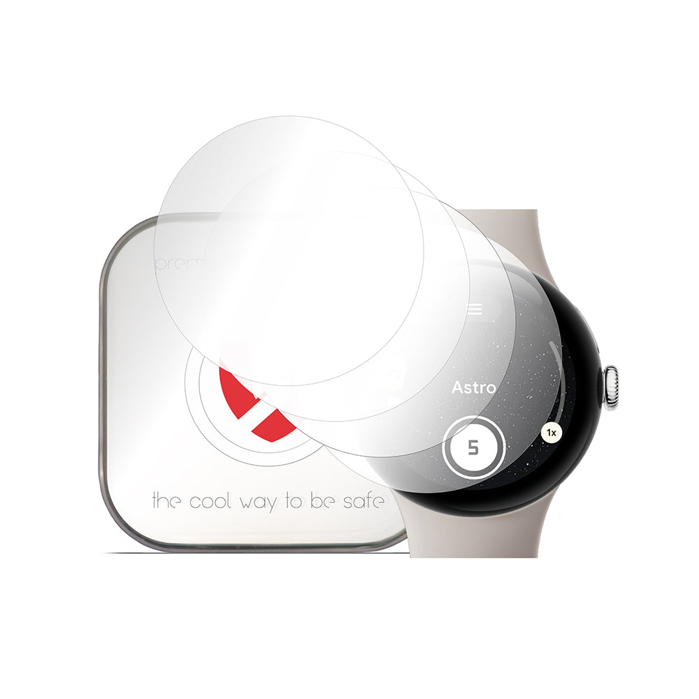Zaštitna folija Smart Protection Premium Classic za Google Pixel Watch 3 45mm, Set 4 komada, Plastika