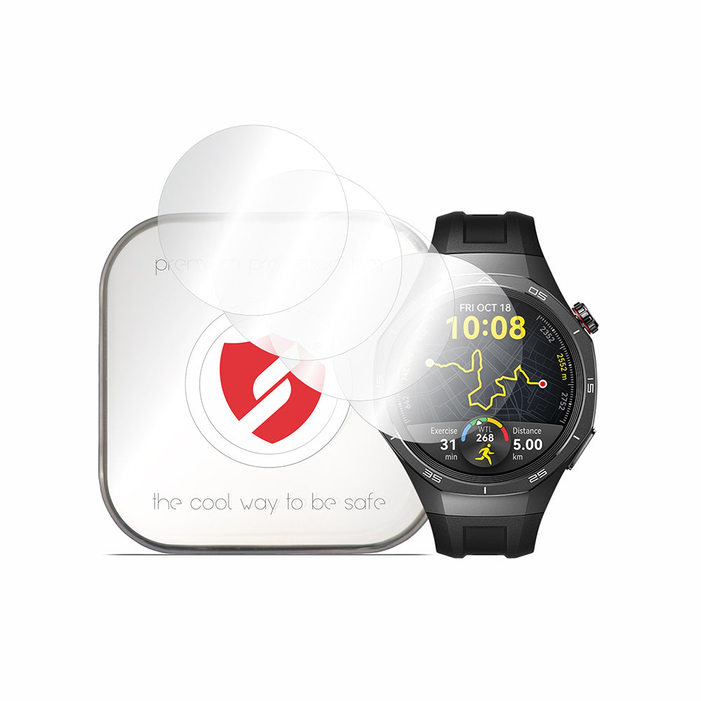 Zaštitna folija Smart Protection Premium Classic za Huawei Watch GT 5 Pro 46mm, Set 4 komada, Plastika