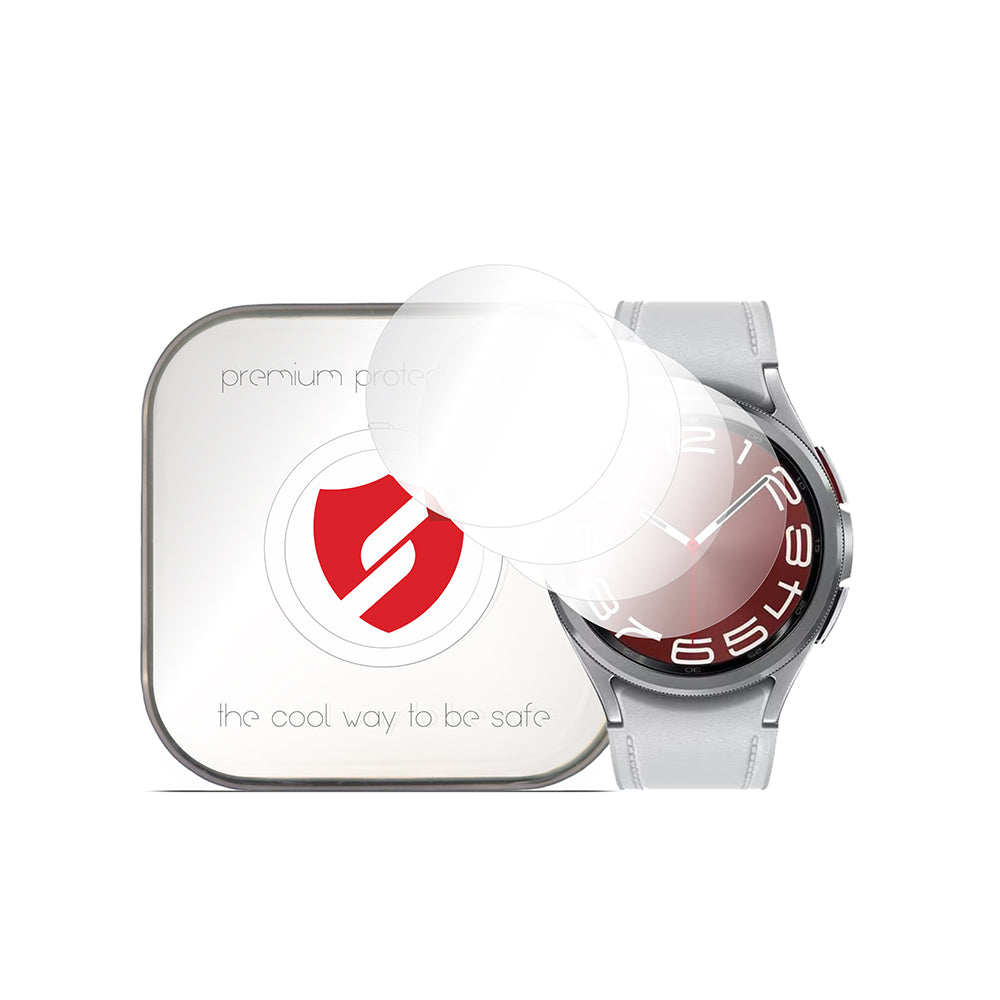 Zaštitna folija Smart Protection Premium Classic za Samsung Galaxy Watch6 Classic 47mm, Set od 4 komada, Plastika