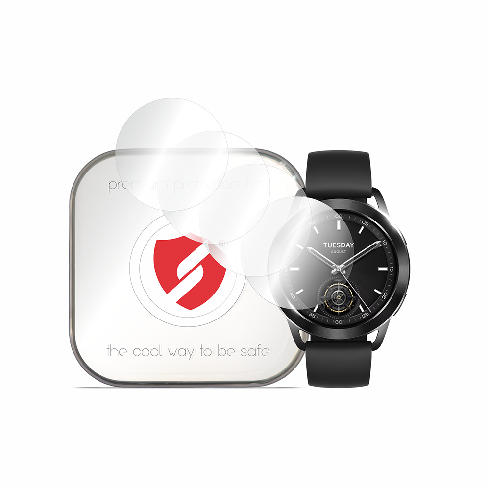 Zaštitna folija Smart Protection Premium Classic za Xiaomi Watch S3, Set od 4 komada, Plastika