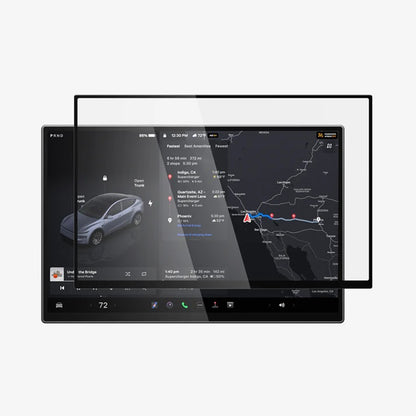 Zaštitna folija Spigen GlastR EZ FIT za Navigaciju Tesla Y 2026 Premium / Performance, Kaljeno staklo AGL10820