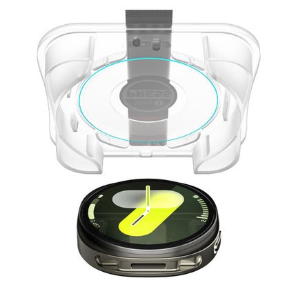 Folija za zaštitu Spigen GlastR EZ FIT za Samsung Galaxy Watch8 44mm, Set 2 komada, Kaljeno staklo AGL09874