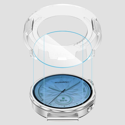 Zaštitna folija Tech-Protect Easy Set+ za Huawei Watch GT 5 41mm, Set 2 komada, Kaljeno staklo