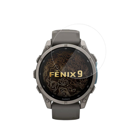 Zaštitna folija Techsuit Nano Flex za Garmin Fenix 9 Pro 47mm / Fenix 9 47mm, Set 2 komada, Plastika, Crna