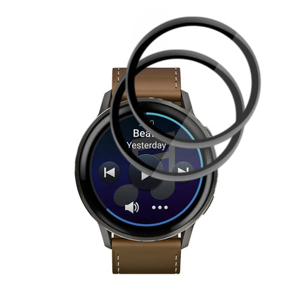 Folija za zaštitu Techsuit Nano Flex za Garmin Venu 4 45mm, Set 2 komada, Plastika, Crna