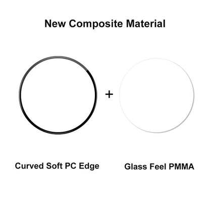 Folija za zaštitu Techsuit Nano Flex za Google Pixel Watch 4 45mm, Set 2 komada, Plastika, Crna