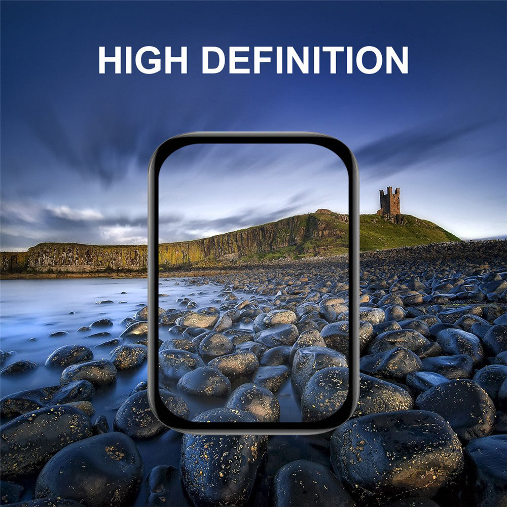 Folija za zaštitu Techsuit Nano Flex za Google Pixel Watch 4 45mm, Set 2 komada, Plastika, Crna