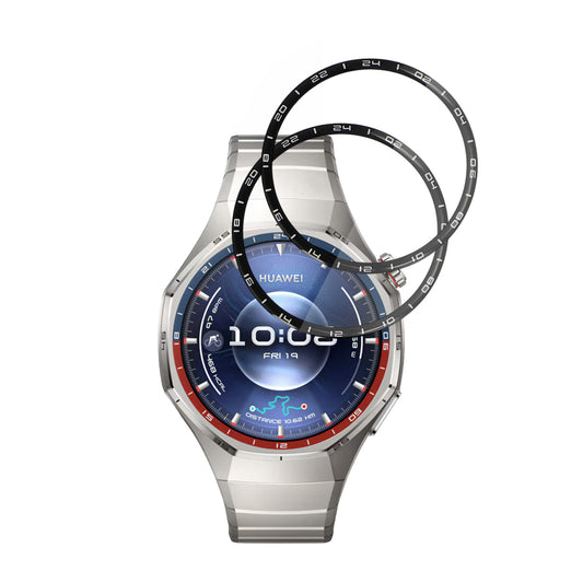 Folija za zaštitu Techsuit Nano Flex za Huawei Watch GT 6 Pro, Set 2 komada, Plastika, Crna