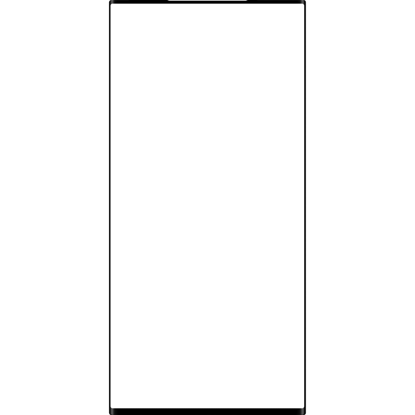 Staklo zaslona + Edge Glue / OCA Forward Guard za Samsung Galaxy S22 Ultra 5G S908, Crna