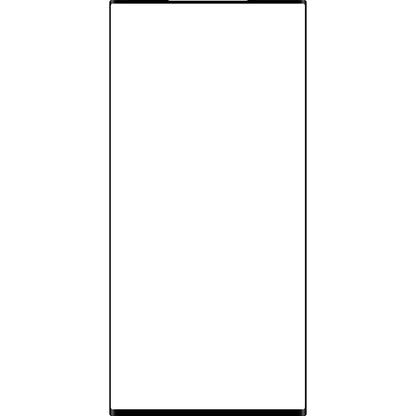 Staklo zaslona + Edge Glue / OCA Forward Guard za Samsung Galaxy S22 Ultra 5G S908, Crna