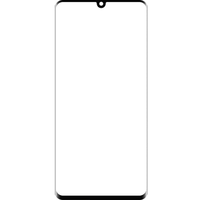Staklo zaslona + Edge Glue / OCA Forward Guard za Huawei P30 Pro, Crna