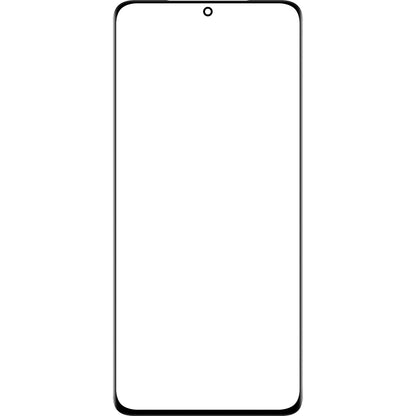 Staklo zaslona + Edge Glue / OCA Forward Guard za Samsung Galaxy S21 Ultra 5G G998, Crna