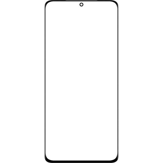Staklo zaslona + Edge Glue / OCA Forward Guard za Samsung Galaxy S21 Ultra 5G G998, Crna
