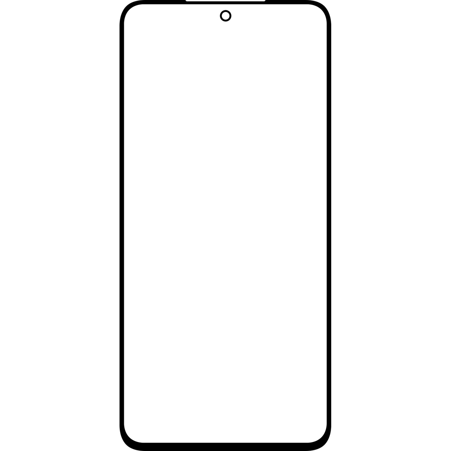 Staklo zaslona + OCA Forward Shield za Samsung Galaxy S21 FE 5G G990, Crna