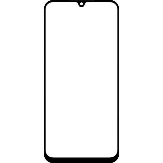 Staklo zaslona + OCA Forward Shield za Samsung Galaxy A25 A256, Crna