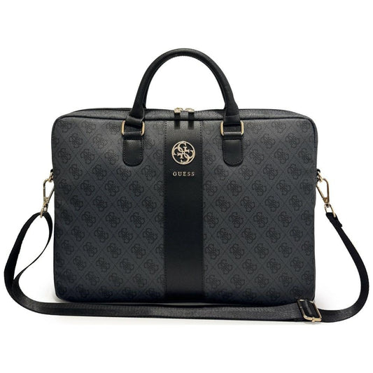 Guess 4G Round Classic Logo torba za laptop 16 inča, crna