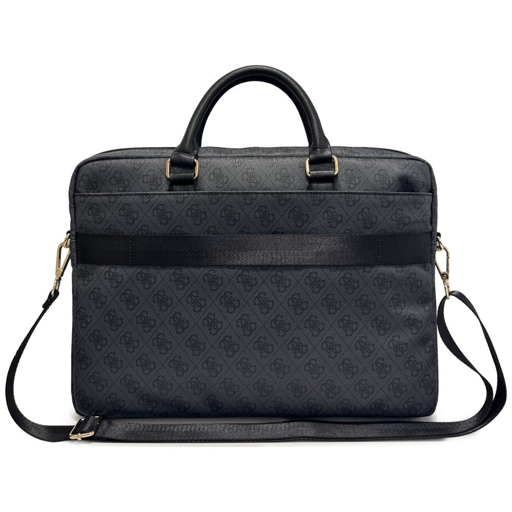 Guess 4G Round Classic Logo torba za laptop 16 inča, crna
