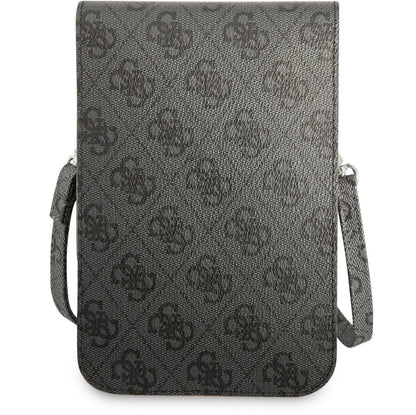Univerzalna torbica za telefon, Guess, 4G Triangle Logo, Crna