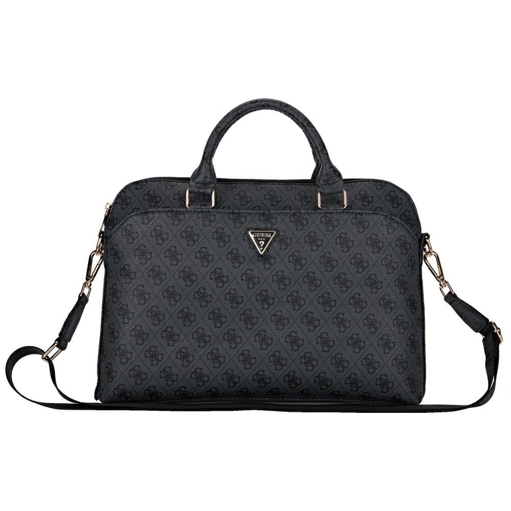 Torba Guess 4G Triangle Logo za laptop 15 inča, crna