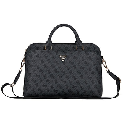 Torba Guess 4G Triangle Logo za laptop 15 inča, crna