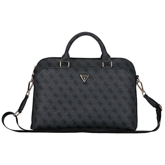 Torba Guess 4G Triangle Logo za laptop 15 inča, crna