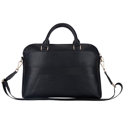 Torba Guess Grained Triangle Logo za Laptop 15 inča, Crna