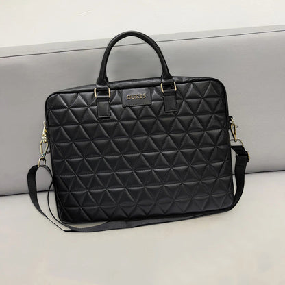 Torba Guess Quilted za laptop od 15 inča, crna