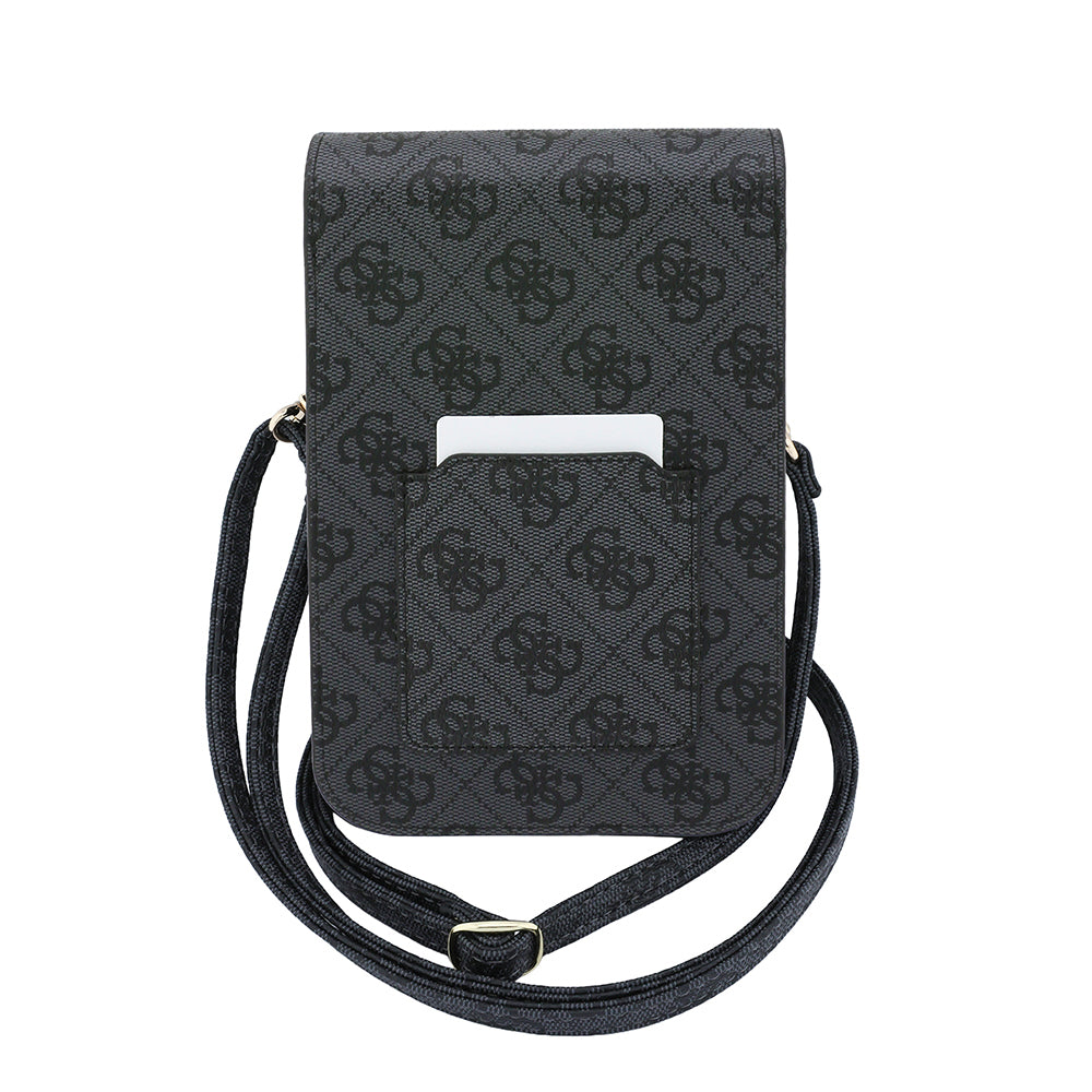 Univerzalna torbica za telefon, Guess, Fliptok Triangle 4G, Crna