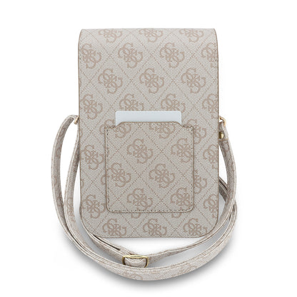 Univerzalna torbica za telefon, Guess, Fliptok Triangle 4G, Roza
