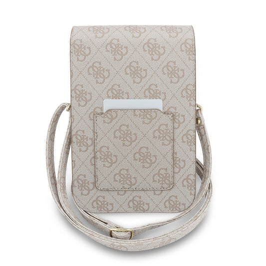 Univerzalna torbica za telefon, Guess, Fliptok Triangle 4G, Roza